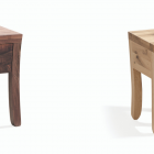 Bed Gonda, massief houten nachtkastje, ecologisch, biologisch, duurzaam
